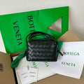 Bottega Veneta Bv Loop Mini 17cm Black Calfskin Bag