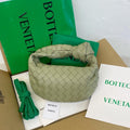 Bottega Veneta Mini Jodie 28cm Green Lambskin Leather Bag