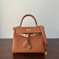 Hermes Kelly 25cm Gold Togo Gold Hardware Bag