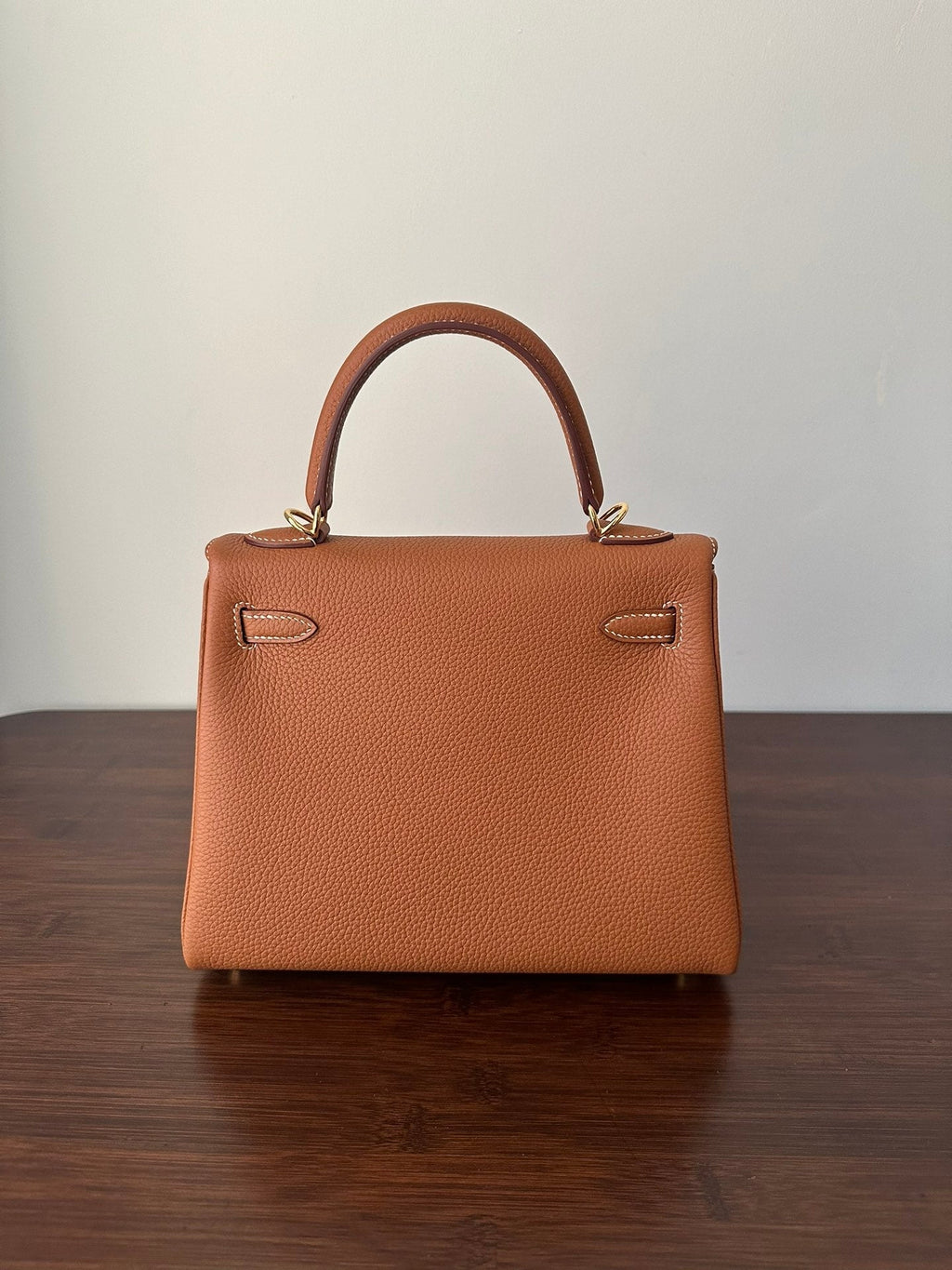Hermes Kelly 25cm Gold Togo Gold Hardware Bag