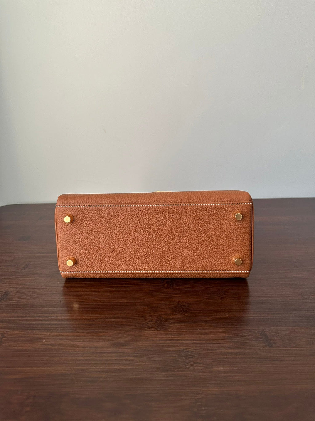 Hermes Kelly 25cm Gold Togo Gold Hardware Bag