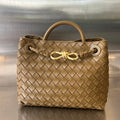 Bottega Veneta Small Andiamo 25cm Brown Lambskin Bag