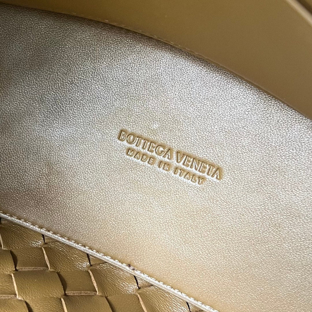 Bottega Veneta Small Andiamo 25cm Brown Lambskin Bag