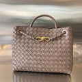 Bottega Veneta Medium Andiamo 32cm Chocolate Lambskin Bag