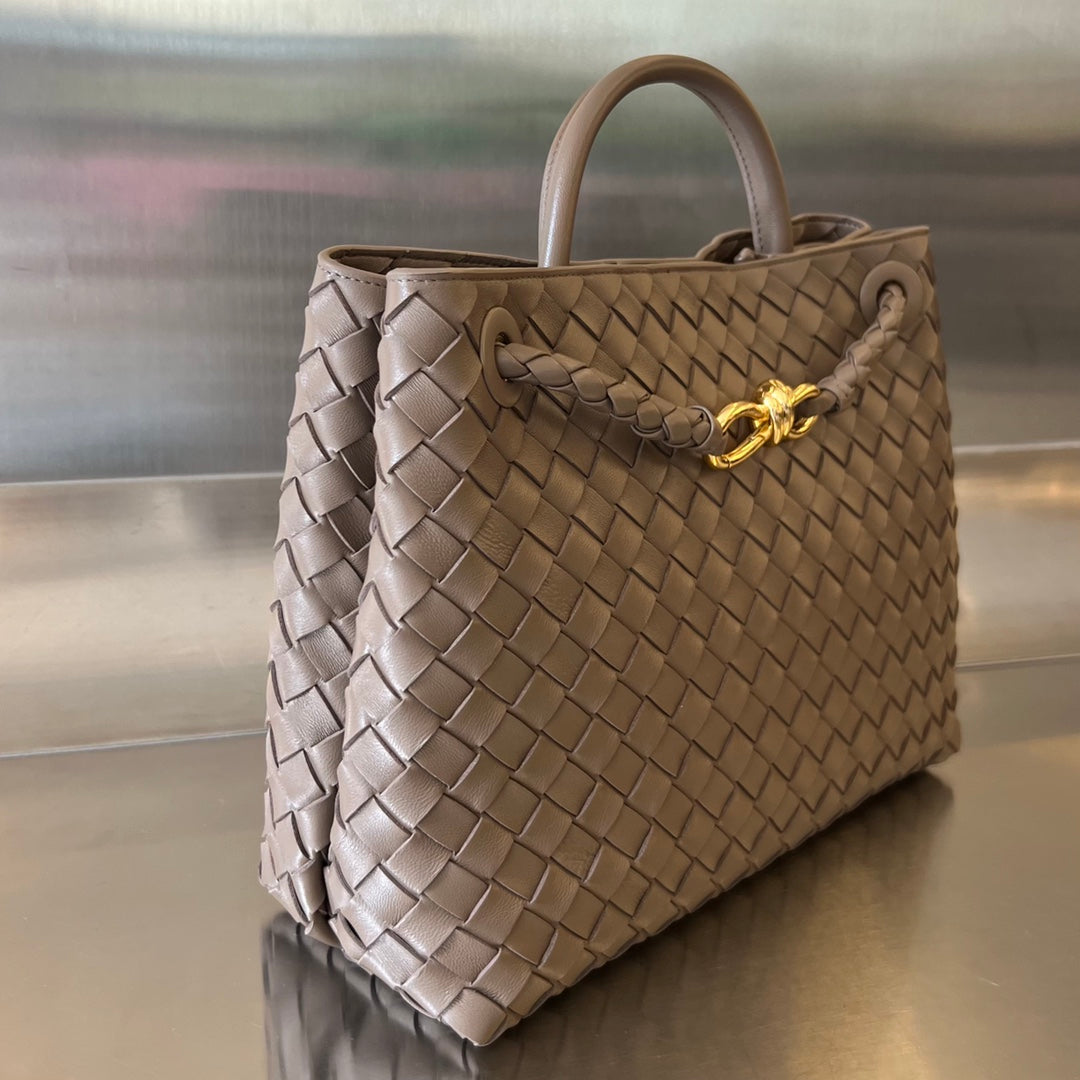 Bottega Veneta Medium Andiamo 32cm Chocolate Lambskin Bag