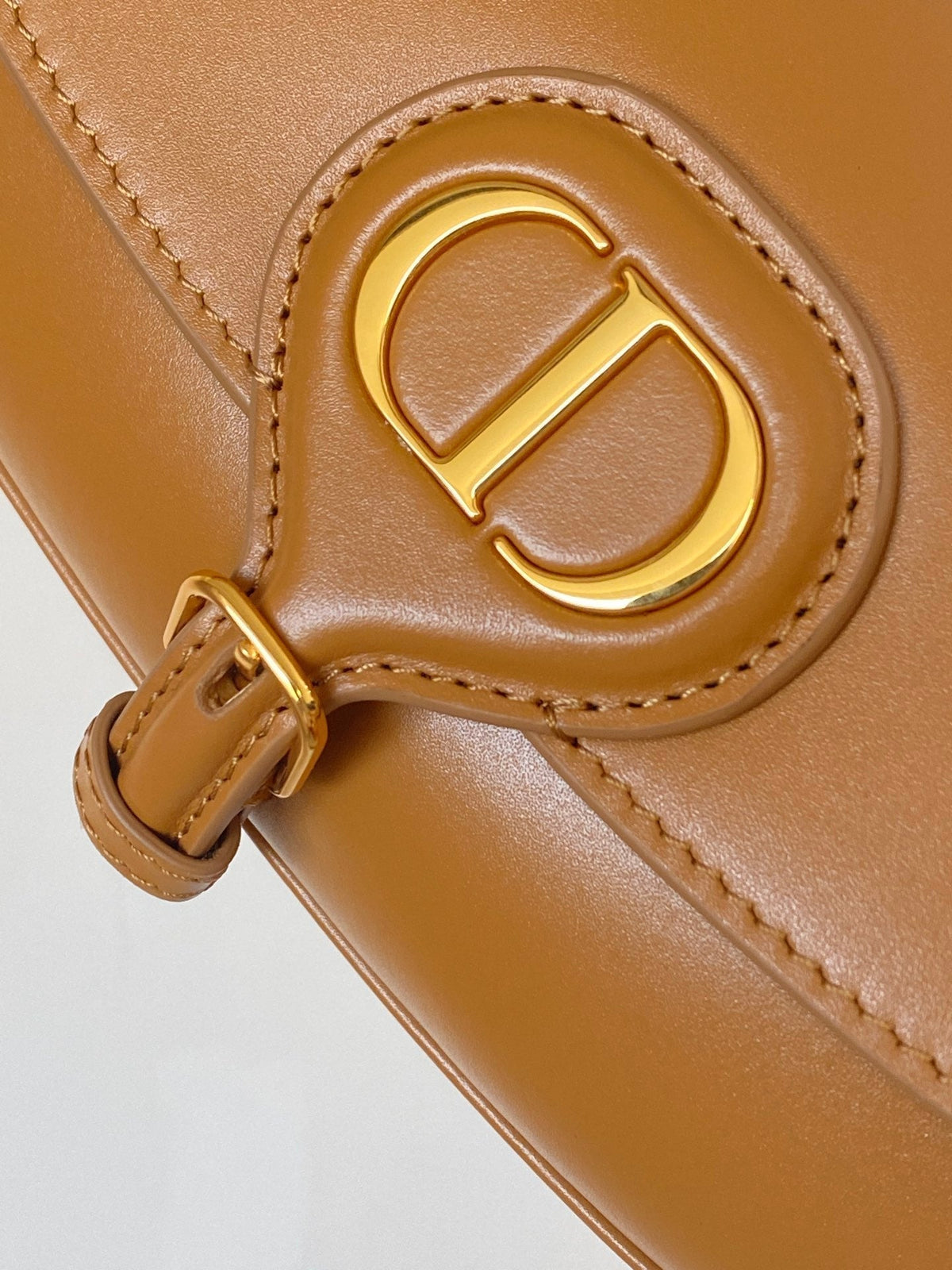 Dior Bobby East-West 22 Bag in Chocolate Brown Calfskin