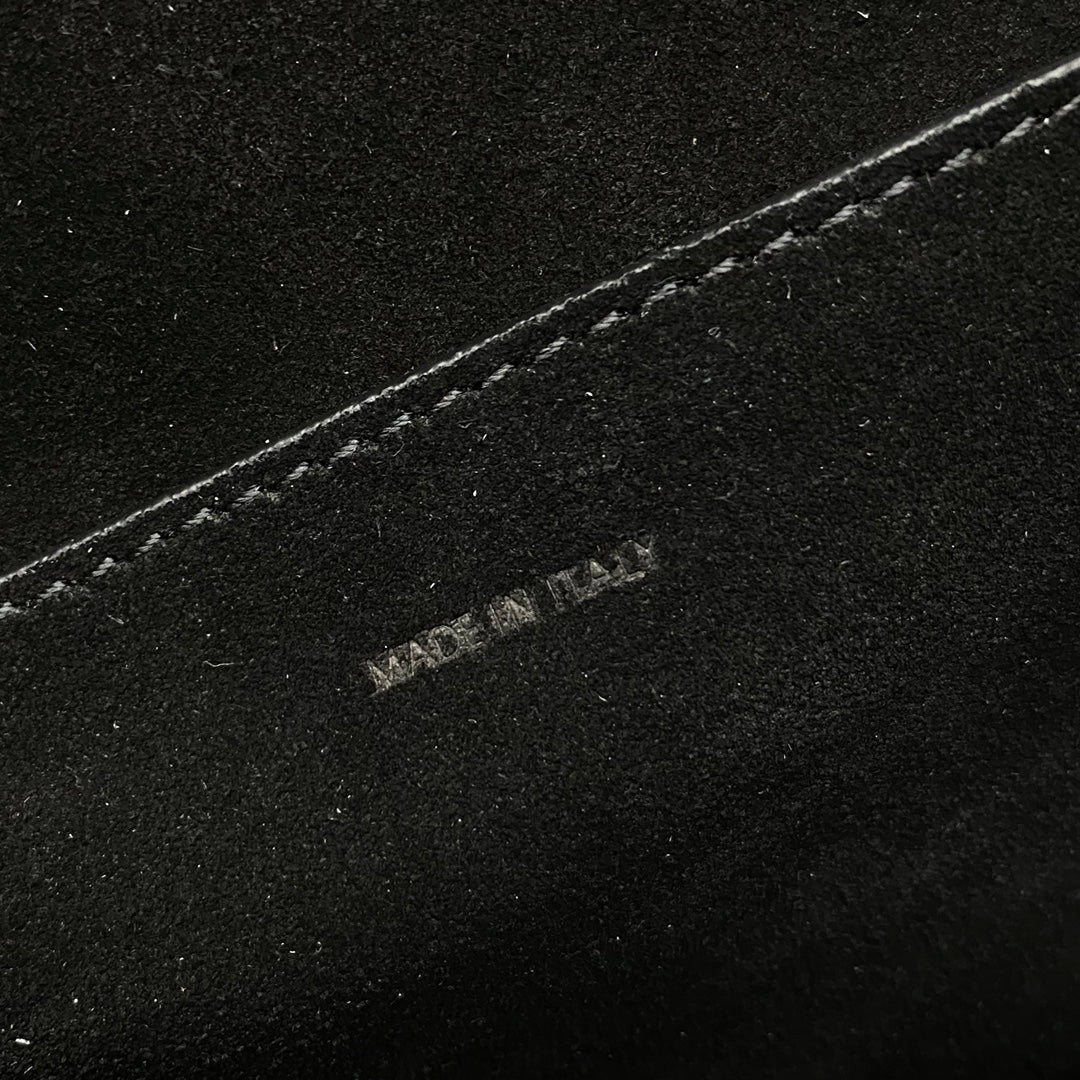 Celine Folco Cuir Triomphe 18 in Black Calfskin Bag
