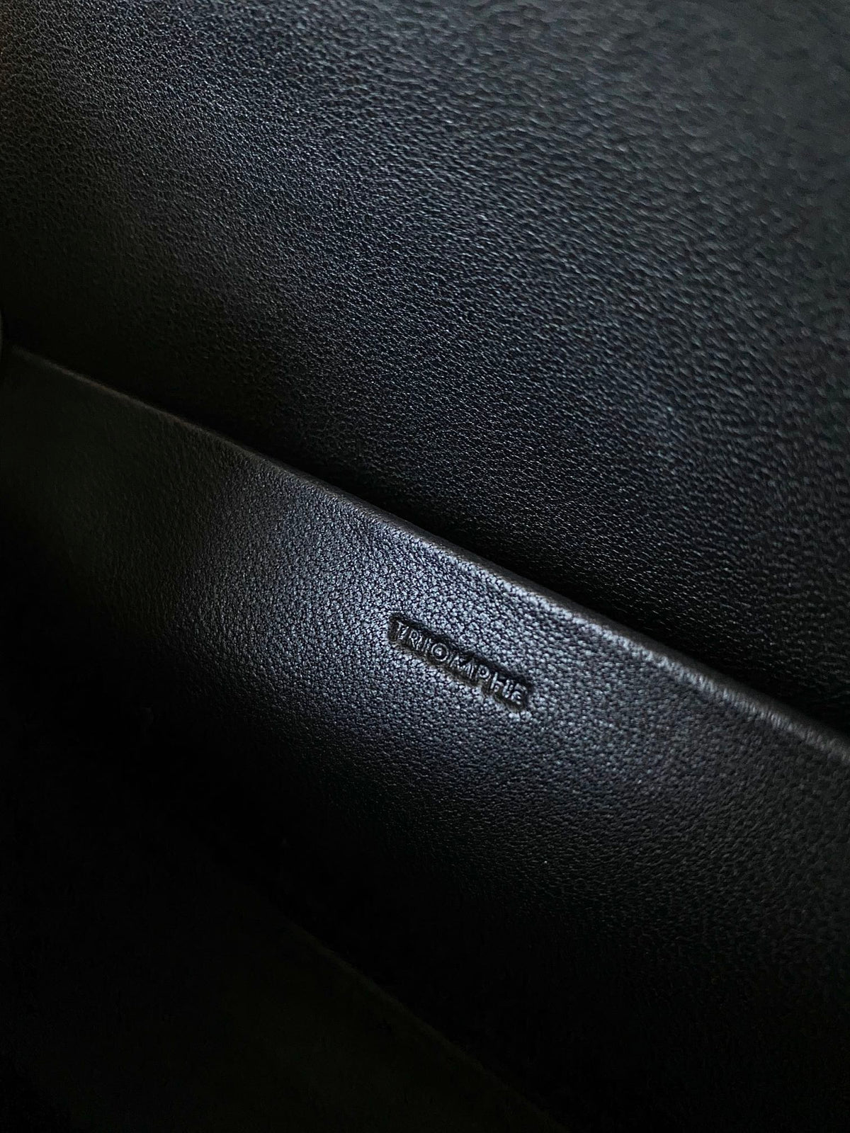 Celine 20 Chain Embossed Armpit Bag Full Black Calfskin