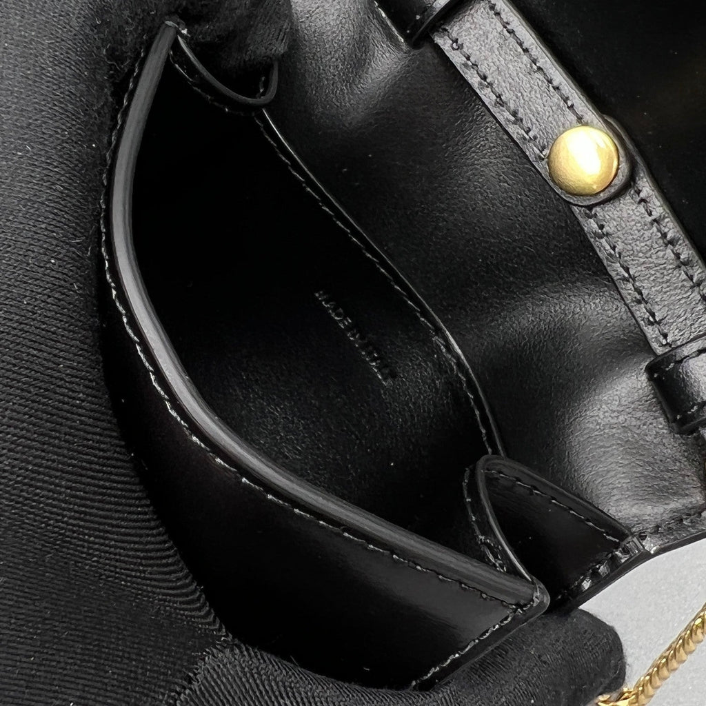 Celine Cuir Triphome 11 Black Calfskin Bag
