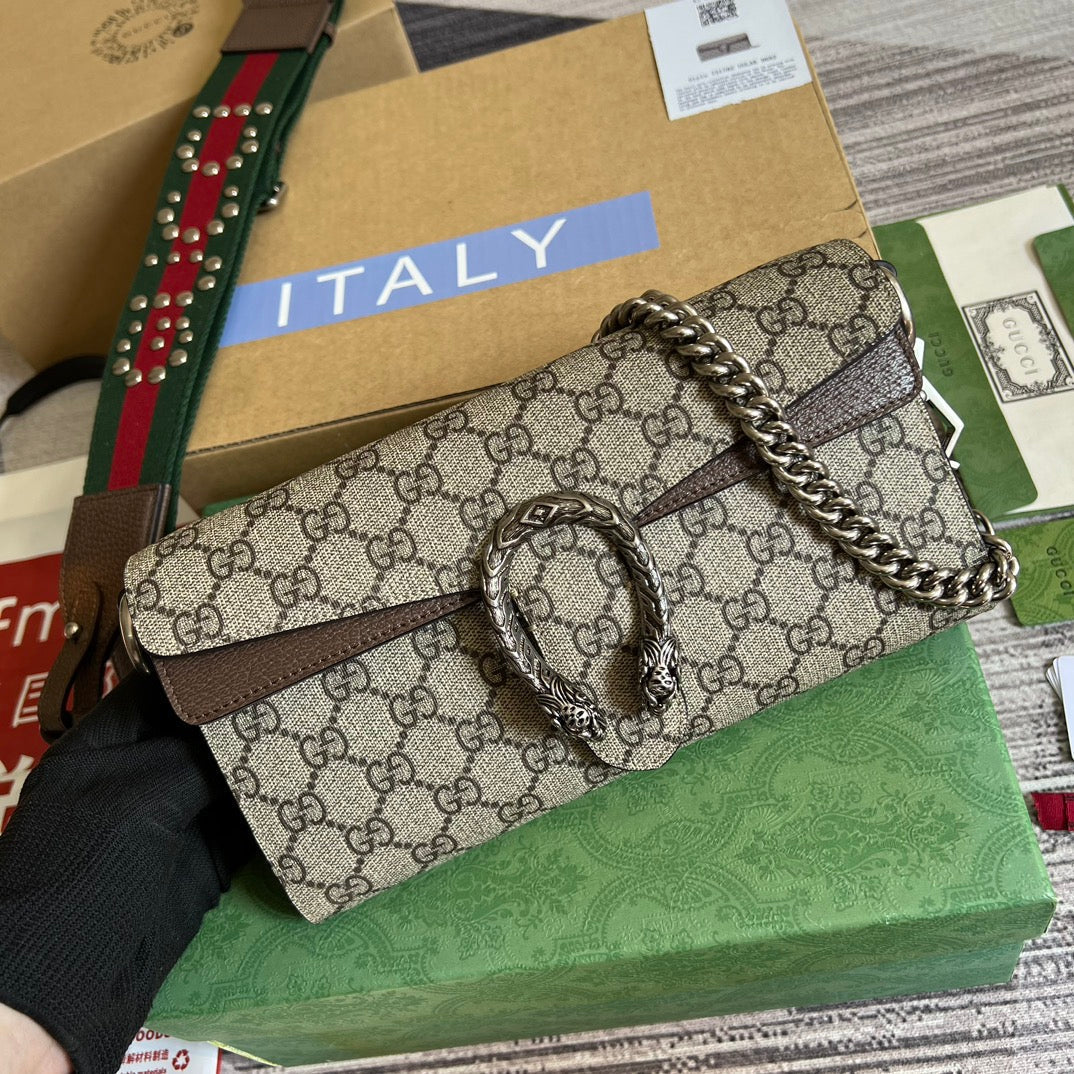 Gucci Dionysus 25 Small Bag in Supreme Canvas