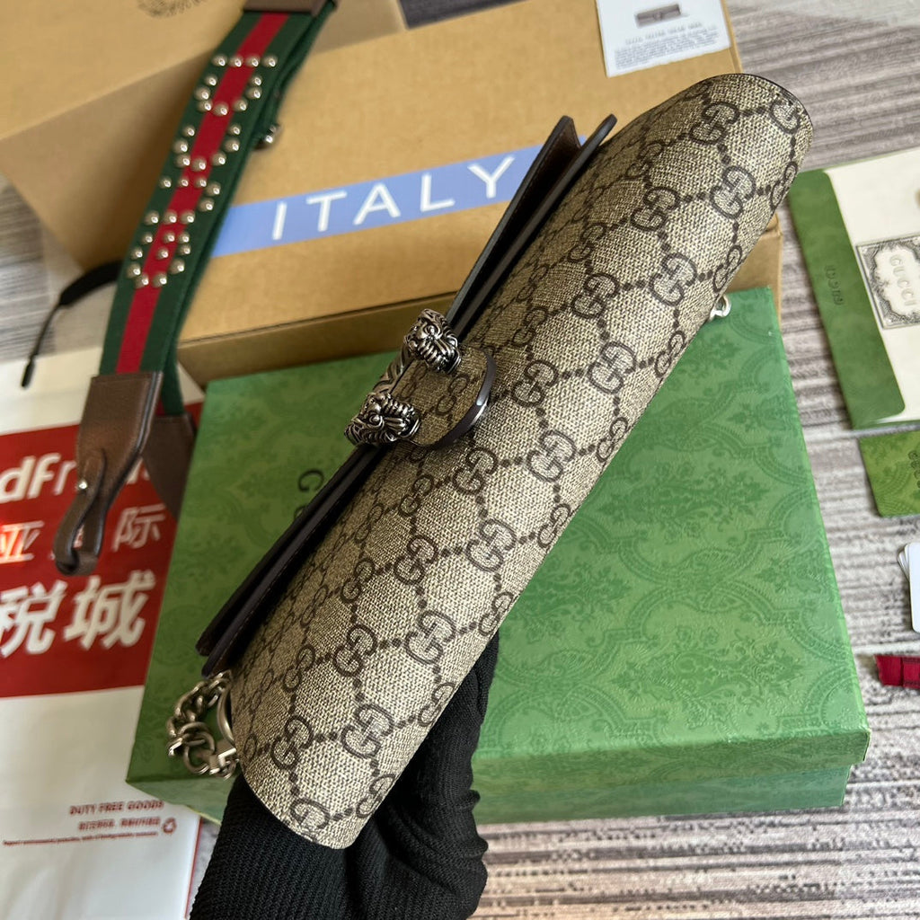 Gucci Dionysus 25 Small Bag in Supreme Canvas