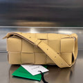 Bottega Veneta Brick Cassette 28 in Harvest Gold Calfskin Bag