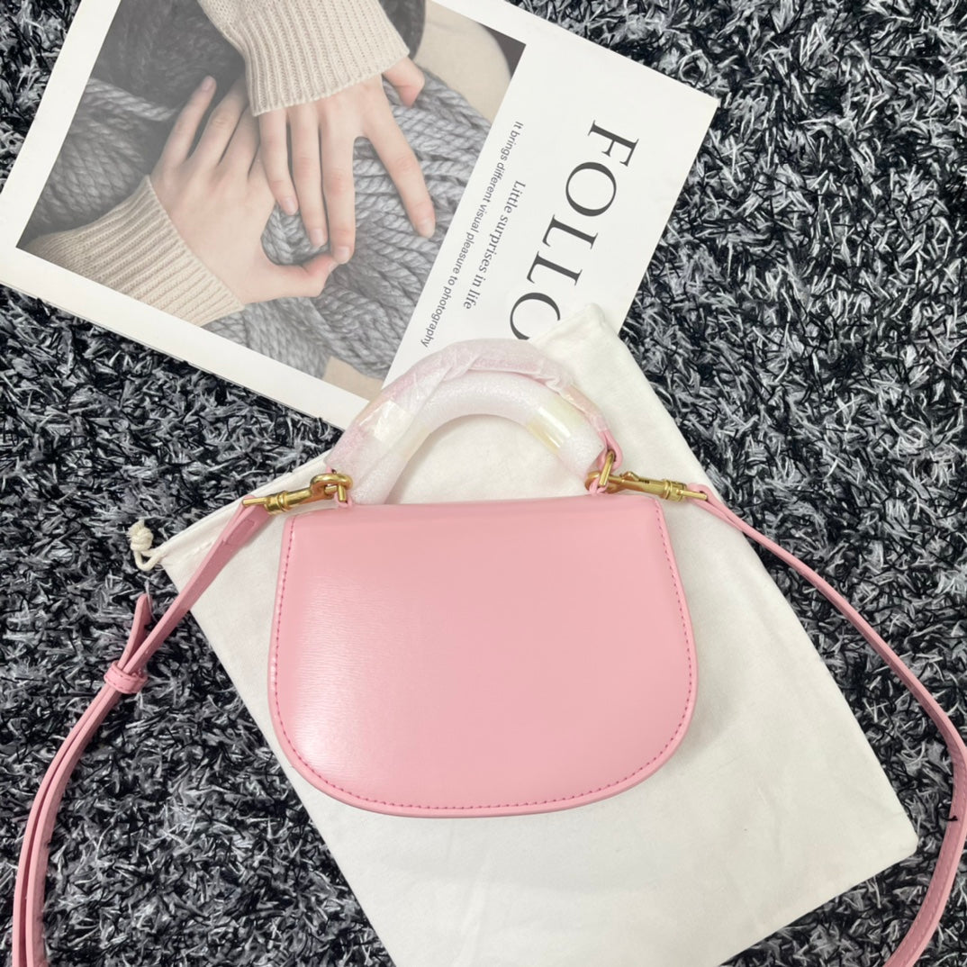 Celine Besace Triphome 17 Calfskin Pink Pastel Bag