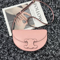 Celine Besace Triphome 23 Light Pink Calfskin Bag