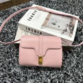 Celine Classic Mini 18 Pink Pastel Calfskin Bag