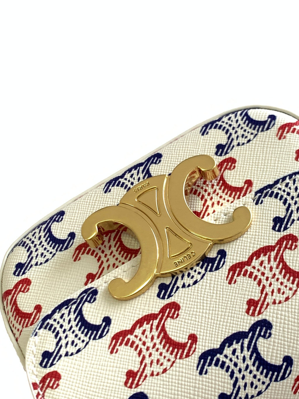 Celine Colorful Triphome 11 Cowhide Leather Bag