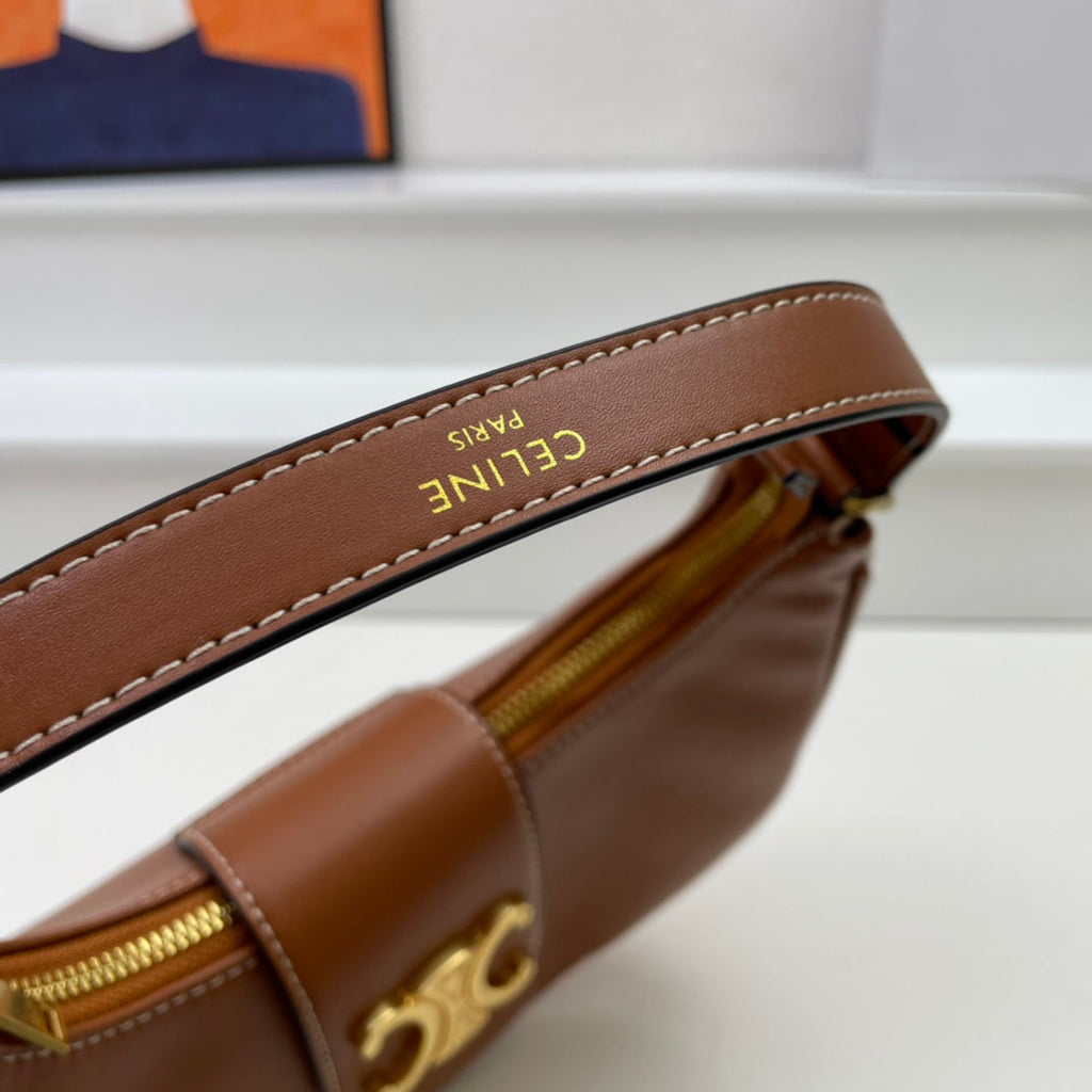 Celine 23 Calfskin Bag Tan Brown