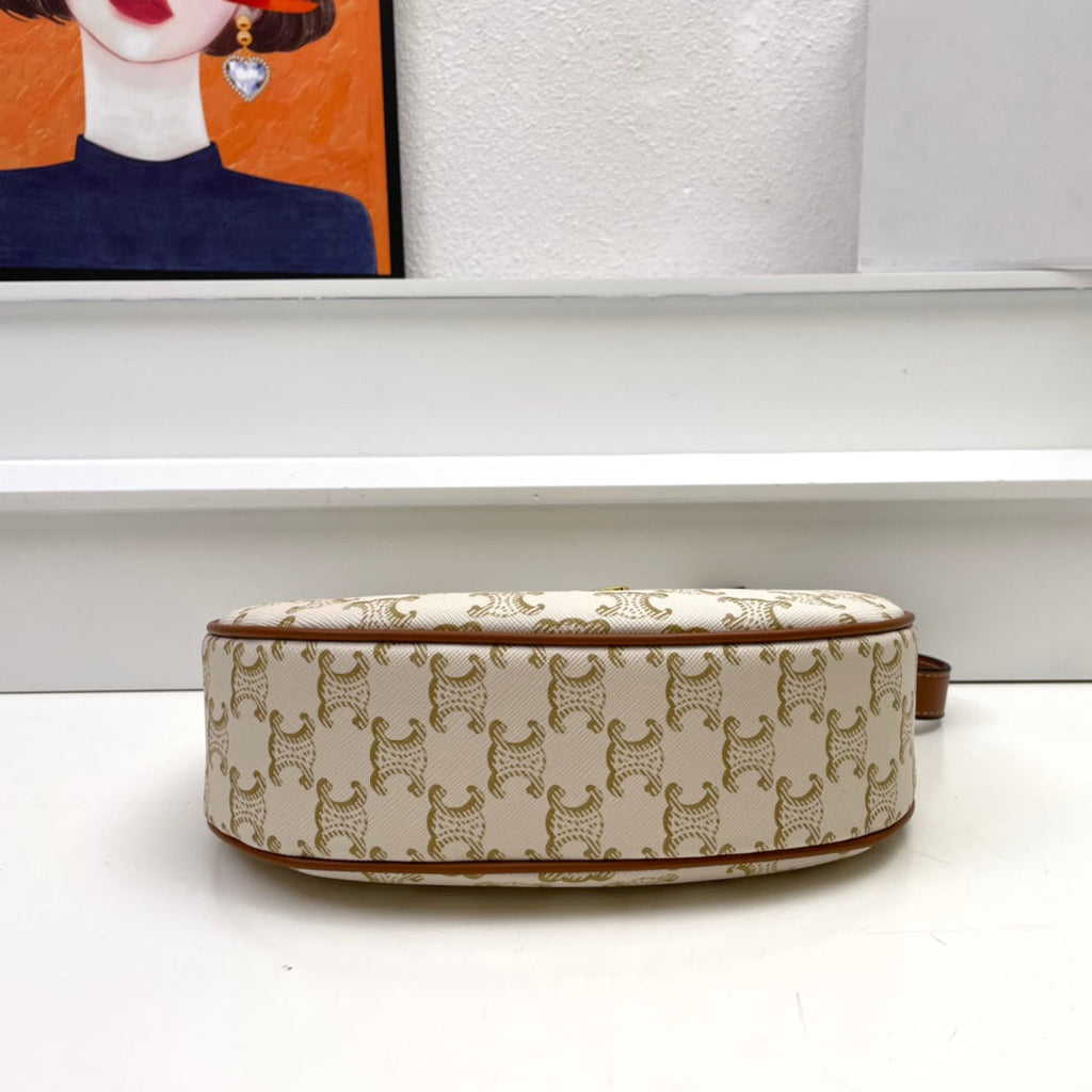 Celine 23 Calfskin Bag White Caro