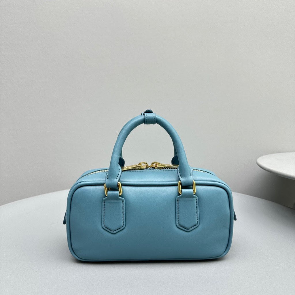Arcadie Small 22 Bag in Blue Mint Calfskin