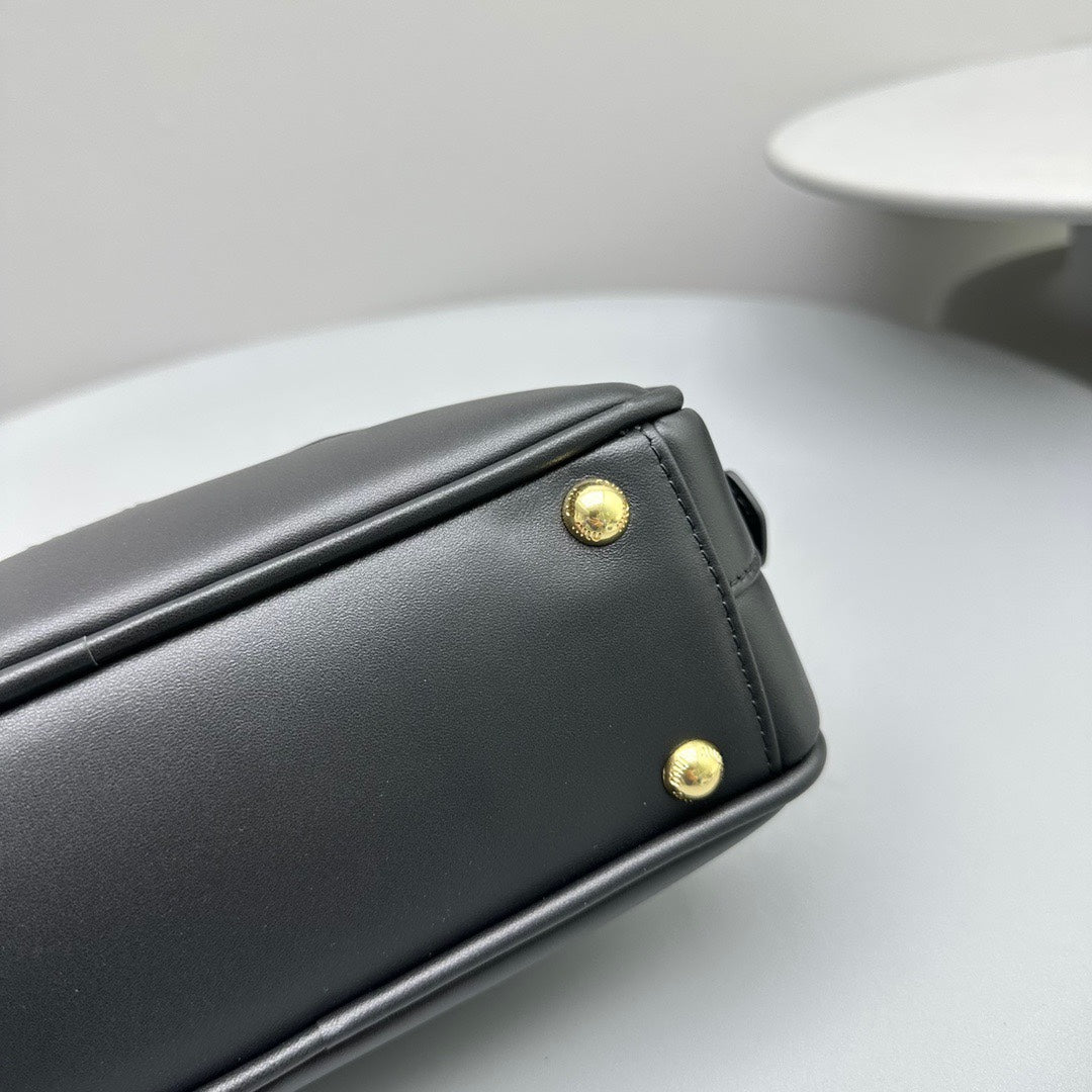 Arcadie Small 22 Bag in Black Calfskin
