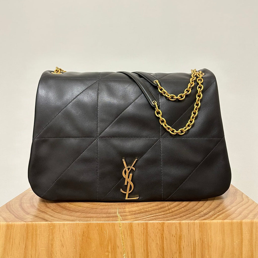 Saint Laurent Jamie 43 Large Lambskin Black Bag