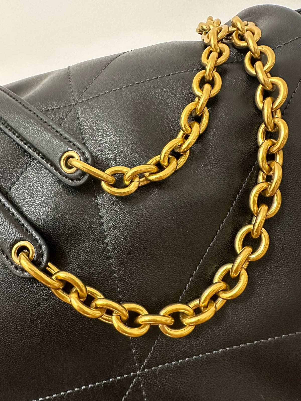 Saint Laurent Jamie 43 Large Lambskin Black Bag