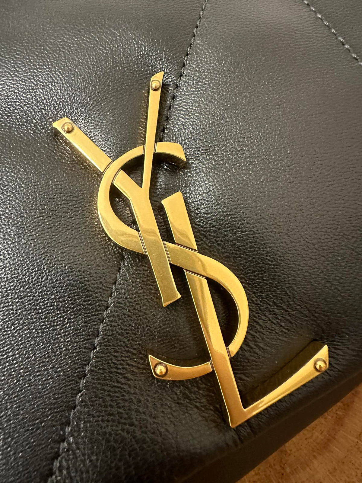 Saint Laurent Jamie 43 Large Lambskin Black Bag