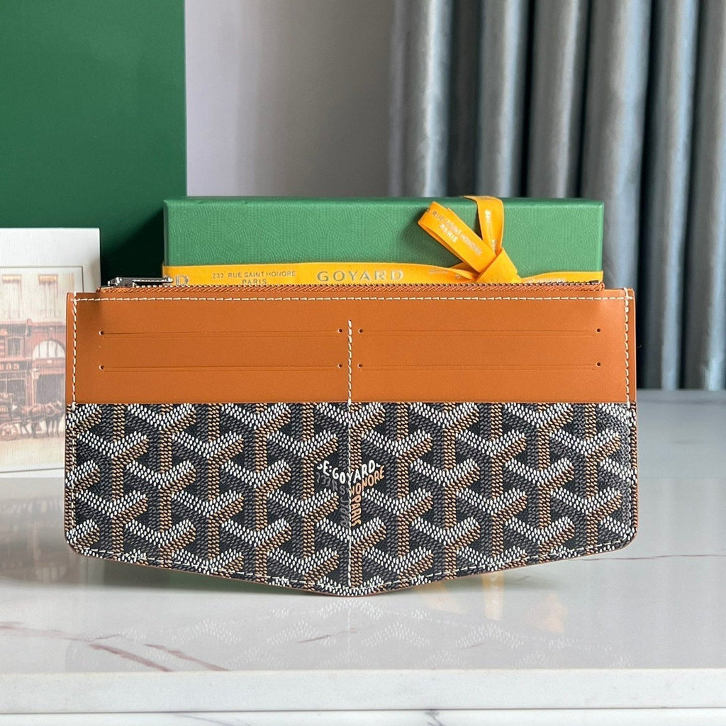 Goyard Insert Louise 21 in Brown Goyardine Canvas Bag
