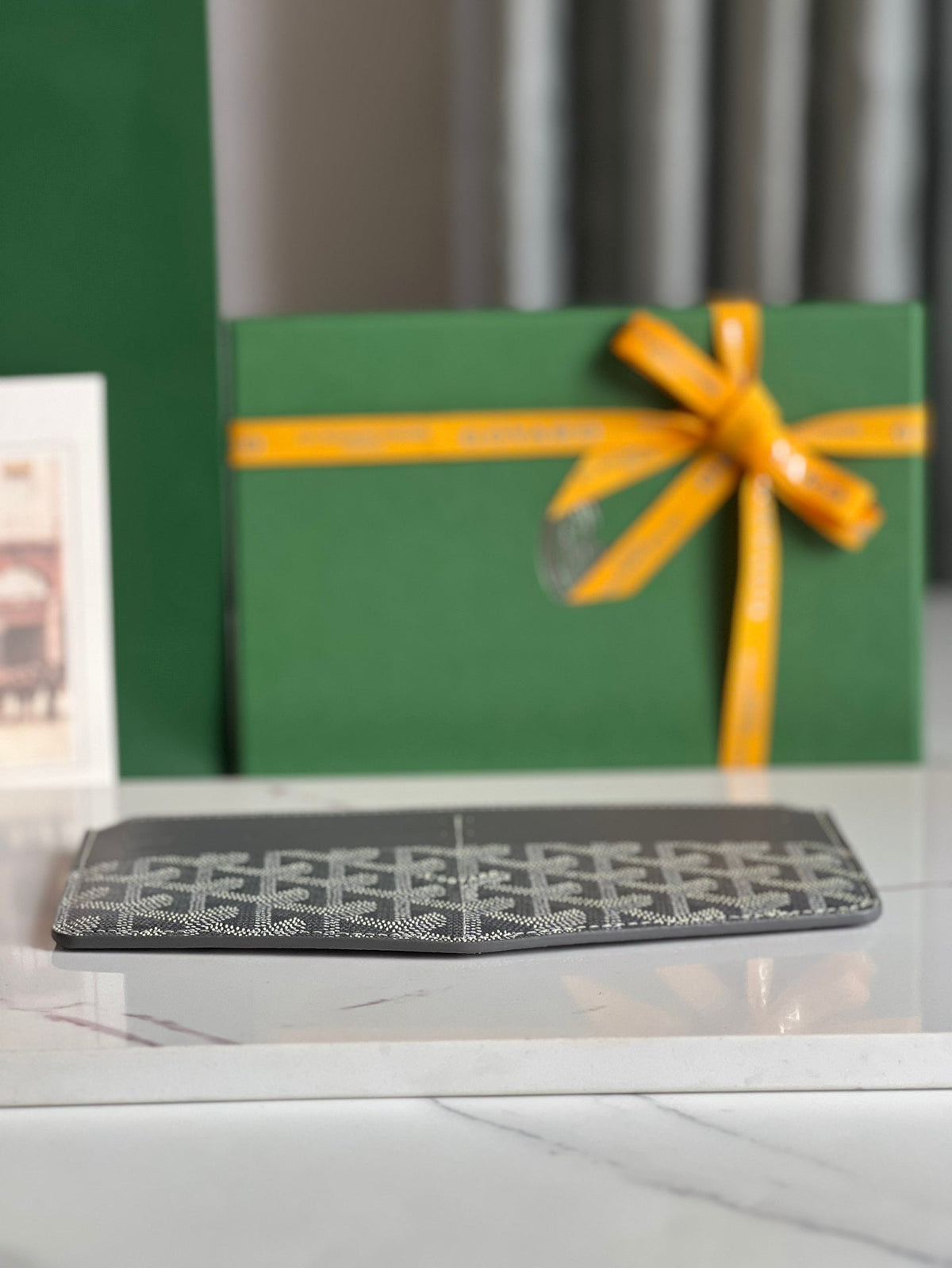 Goyard Insert Louise 21 in Grey Goyardine Canvas Bag