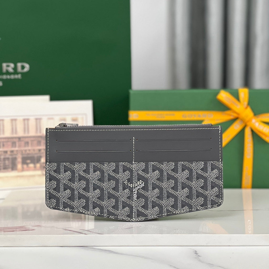 Goyard Insert Louise 21 in Grey Goyardine Canvas Bag