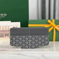 Goyard Insert Louise 21 in Grey Goyardine Canvas Bag