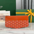 Goyard Insert Louise 21 in Red Orange Goyardine Canvas Bag
