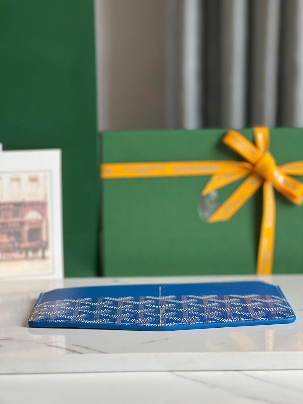 Goyard Insert Louise 21 in Tory Blue Goyardine Canvas Bag