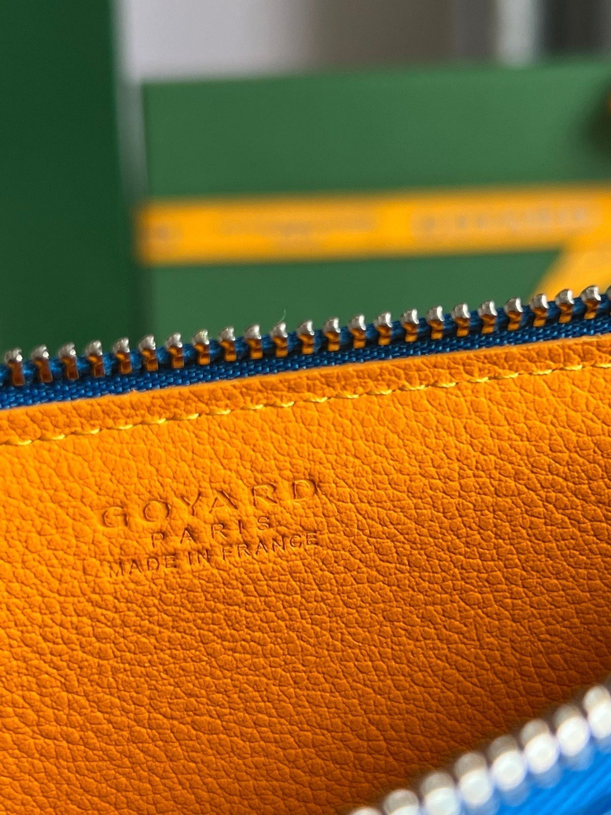 Goyard Insert Louise 21 in Tory Blue Goyardine Canvas Bag
