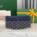 Goyard Insert Louise 21 in Gunpowder Blue Goyardine Canvas Bag