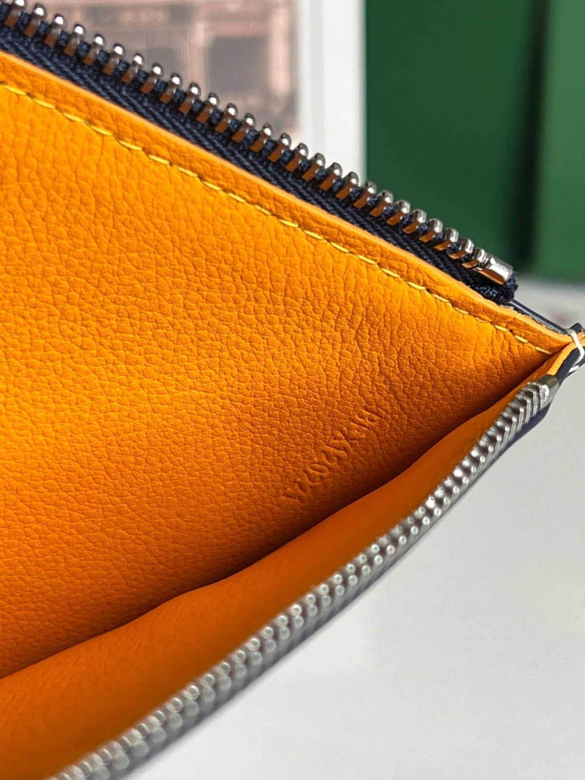 Goyard Insert Louise 21 in Gunpowder Blue Goyardine Canvas Bag