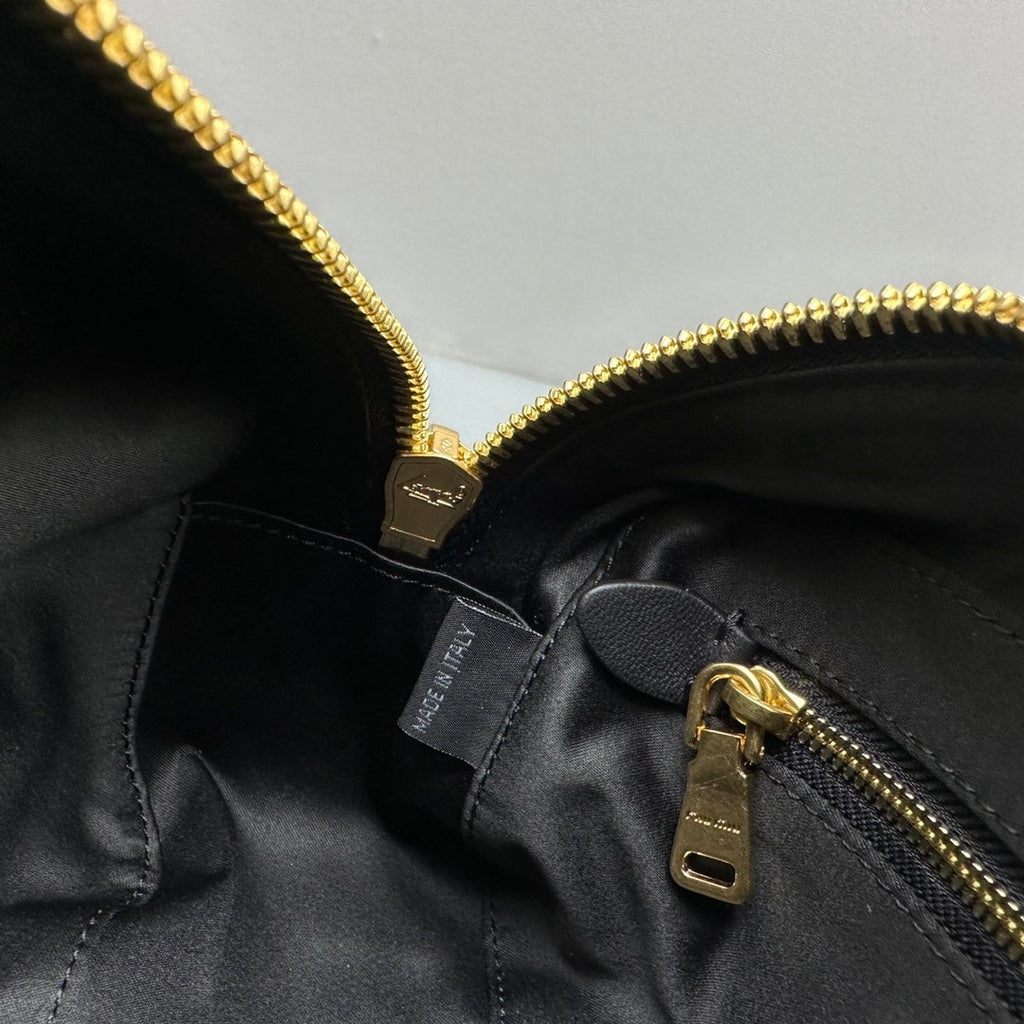 Arcadie 23 Bag in Black Lambskin