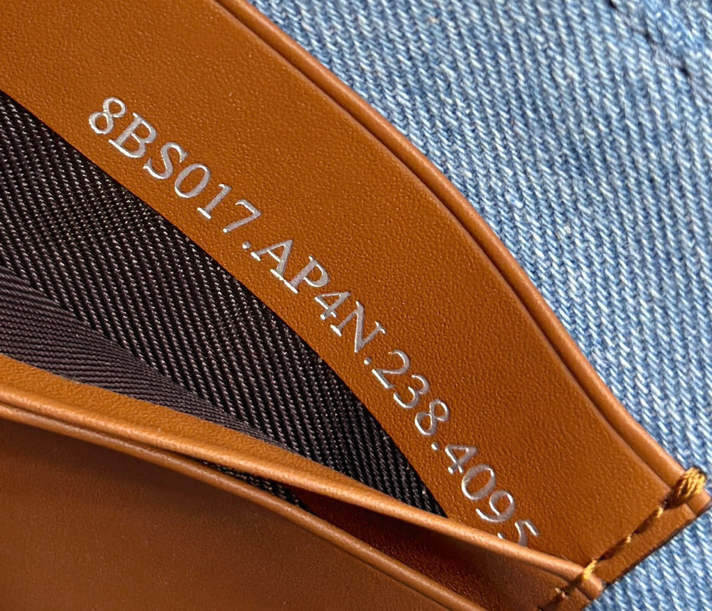 Fendi 19 Baguette Bag in Light Blue Canvas with Silver Hardware