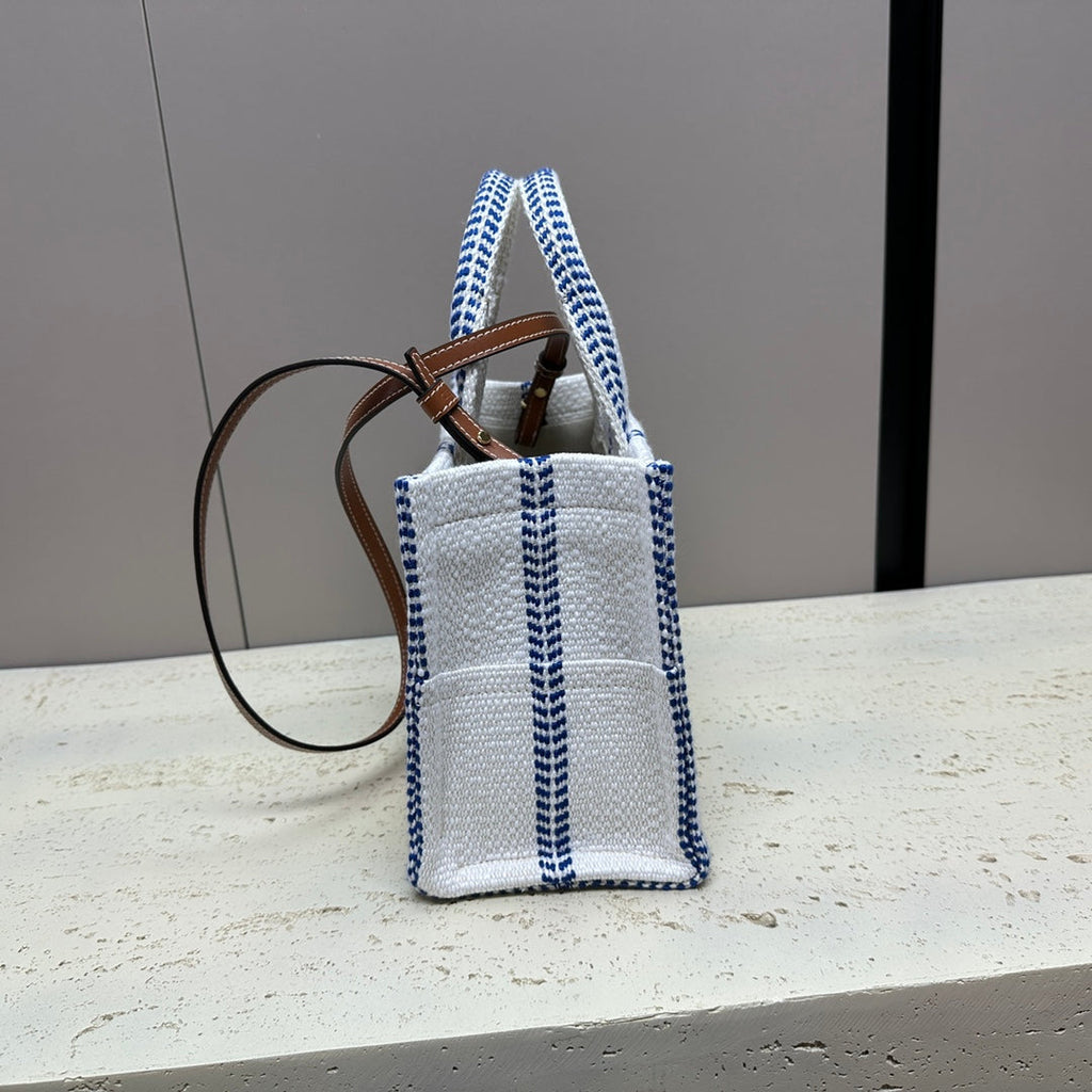 Celine Cabas Thais 26 Calfskin White Bag