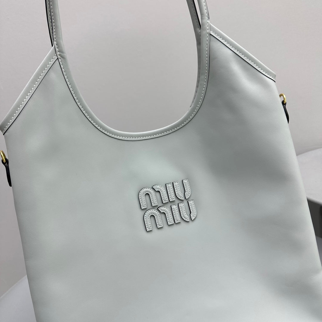 Hobo 40 Tote in Light Blue Calfskin