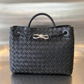 Bottega Veneta Medium Andiamo 32cm Black Lambskin Bag