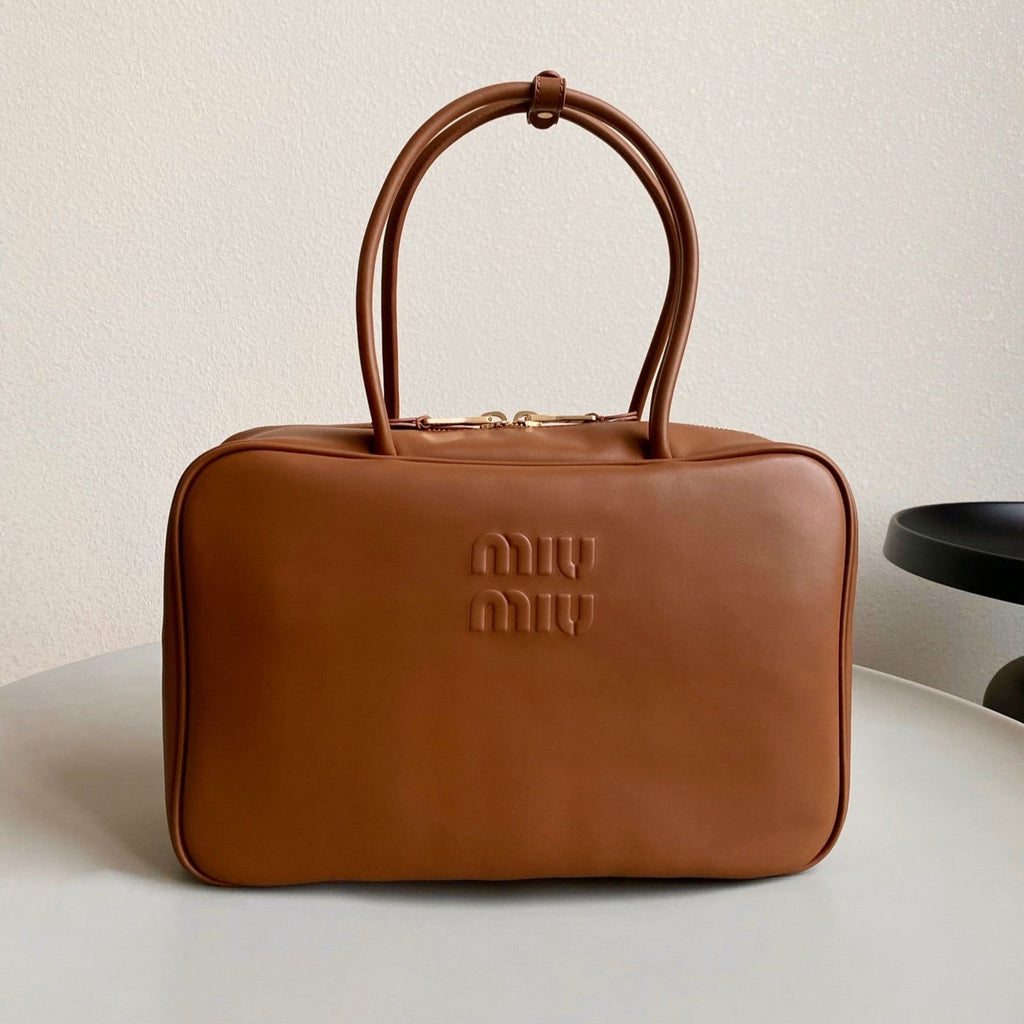 Beau Bag 34 in Caramel Brown Leather
