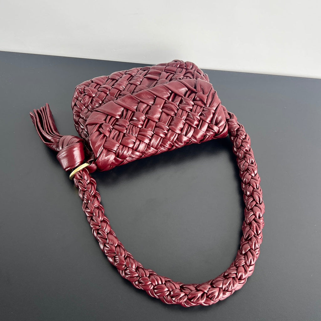 Bottega Veneta Kalimero Città 25 in Barolo Calfskin Bag