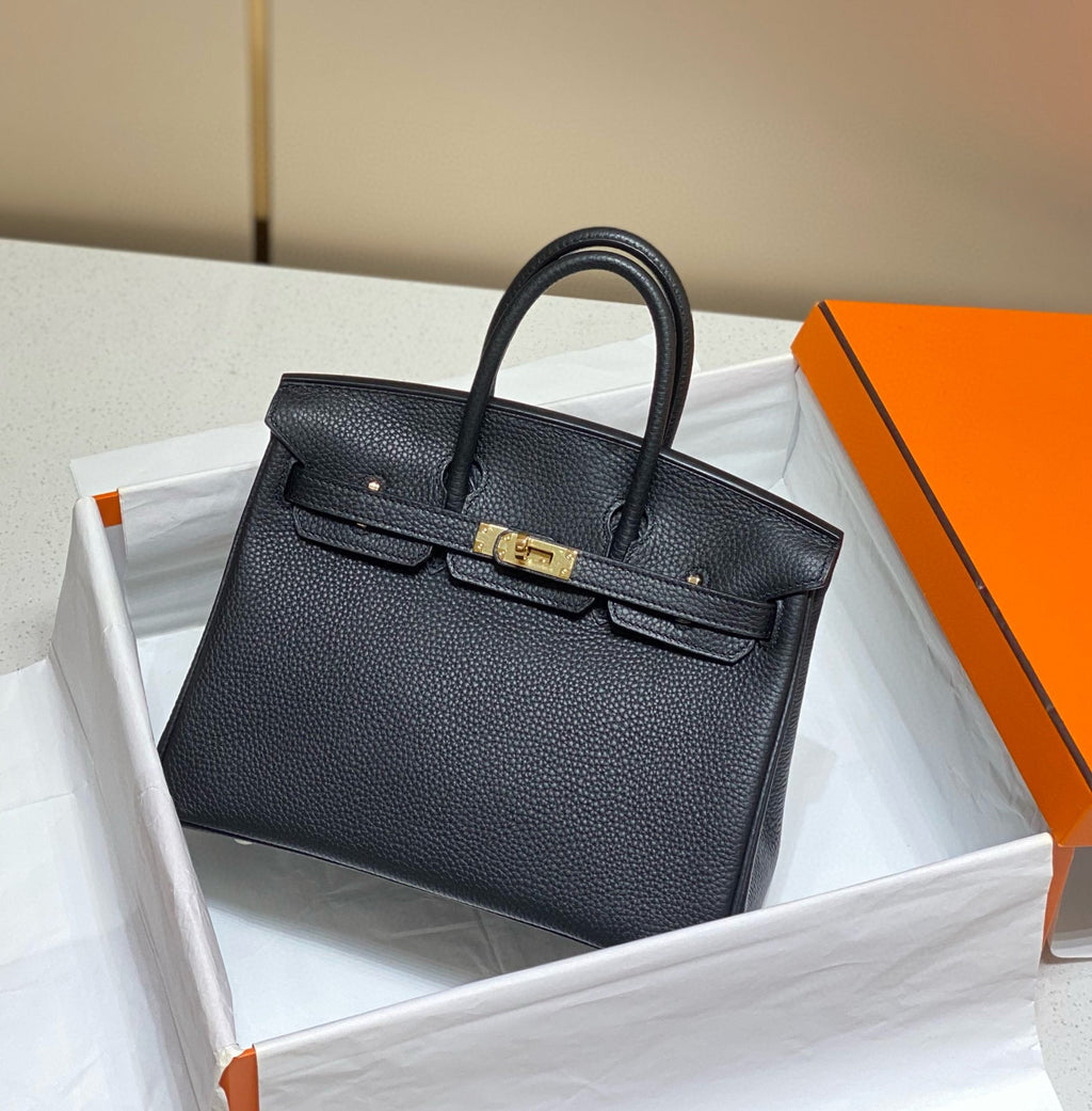 Hermes Birkin 30cm in Black Togo Leather Gold Hardware Bag