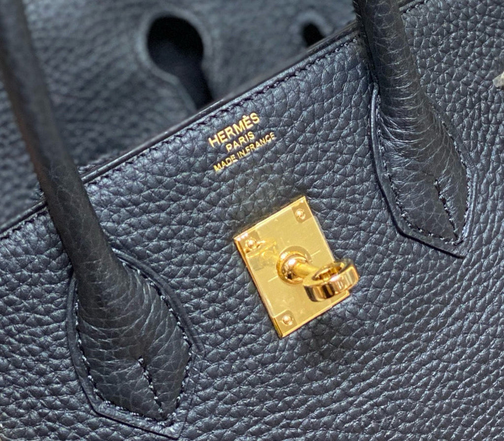 Hermes Birkin 30cm in Black Togo Leather Gold Hardware Bag