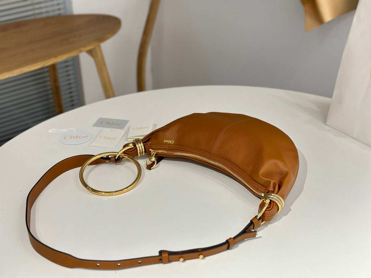Chanel Chlo Bracelet Hobo Bag 'Clay Brown'