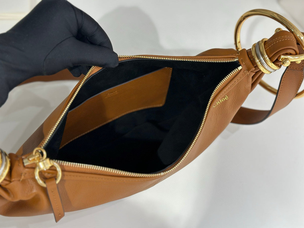 Chanel Chlo Bracelet Hobo Bag 'Clay Brown'