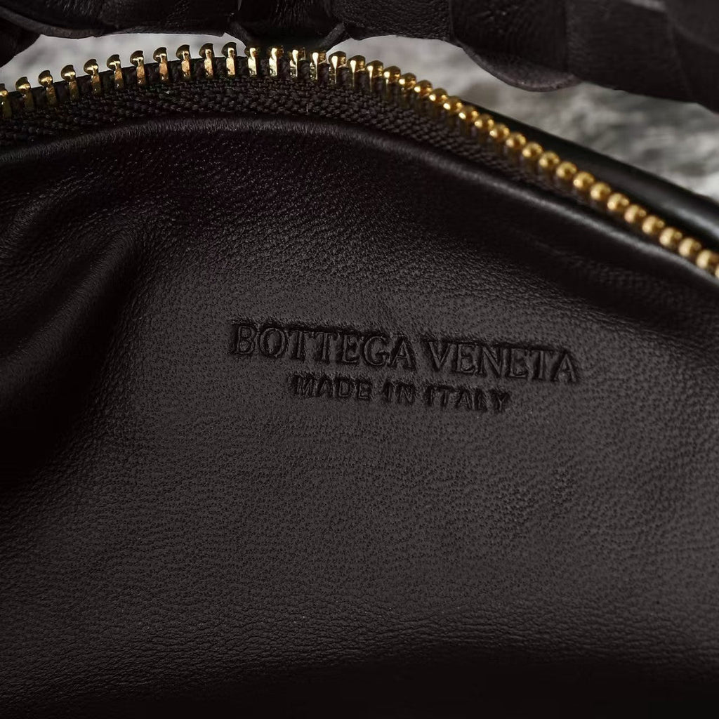 Bottega Veneta 25S Mini Jodie 26 in Chocolate Brown Calfskin Bag