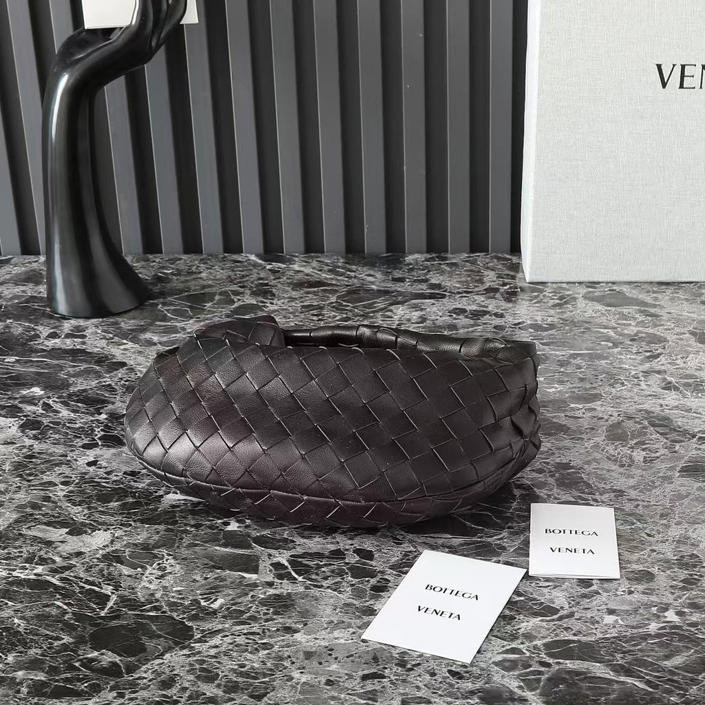 Bottega Veneta 25S Mini Jodie 26 in Chocolate Brown Calfskin Bag