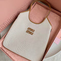 Ivy 40 Tote in White Canvas